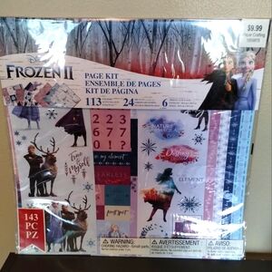 Disney Frozen 2 Scrapbooking Crafting Page Kit, 143 Pieces, American Crafts, NEW